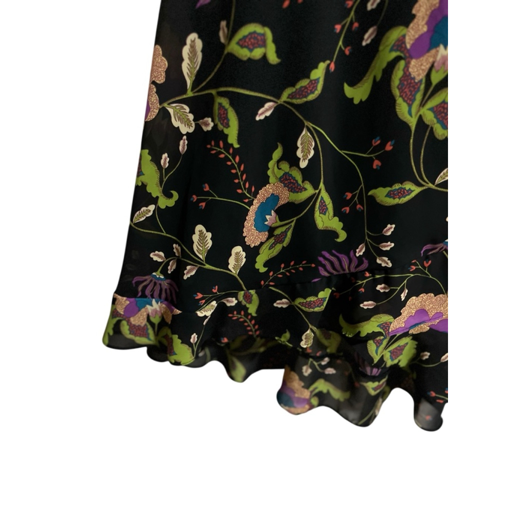 Women's R&K Woman Floral Sleeveless Dress 20W Black - Picture 5 of 8